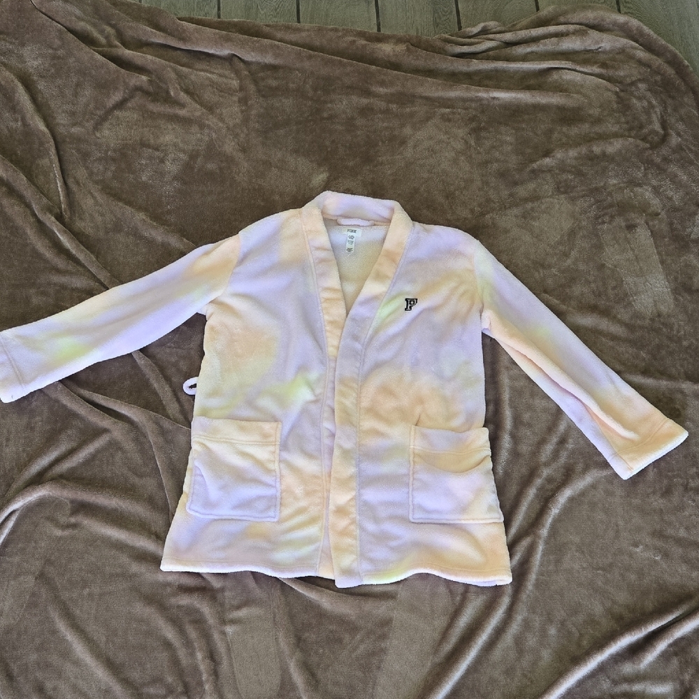 Victoria’s Secret PINK Plush Robe – M/L – Missing Tie